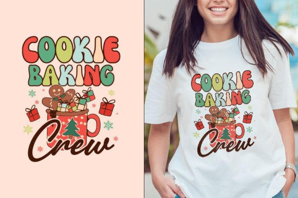 Cookie Baking Retro Christmas SVG Design Review