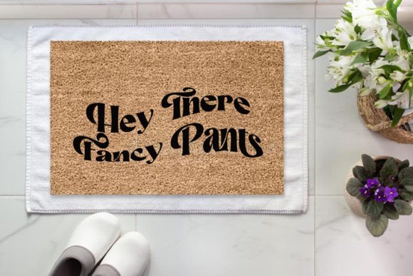 Real Review: Retro Doormat SVG Design, Hey There Fa
