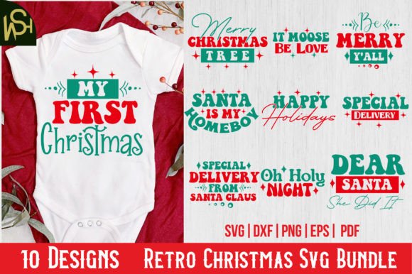 Retro Christmas Svg Bundle Free Review