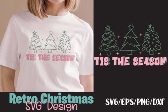 Retro Christmas Svg, Tis the Season Review