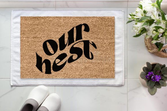 Retro Doormat SVG Design, Our Nest Review