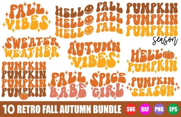 Retro Fall SVG Bundle Review
